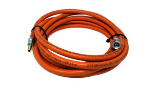 Medium pressure hose G 1/4 LH-ÜM x STN - 5000 mm