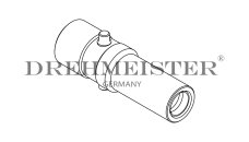 DREHMEISTER Bajonett LPG Adapter M16 Innengewinde - 88mm