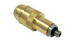 DREHMEISTER Euronozzle LPG adapter M10 with stainless steel connection, L=79,5mm