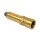 DREHMEISTER Bayonet LPG adapter M12 brass with stainless steel connection, L=103,5 mm