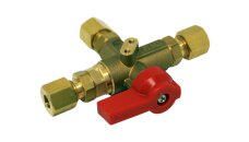Changeover valve LPG (propane/ butane) 8 mm