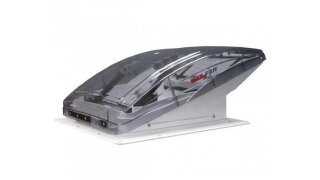 Maxxair Maxxfan Deluxe rooflight vent, 40x40 cm, crystal clear (ventilation while driving)