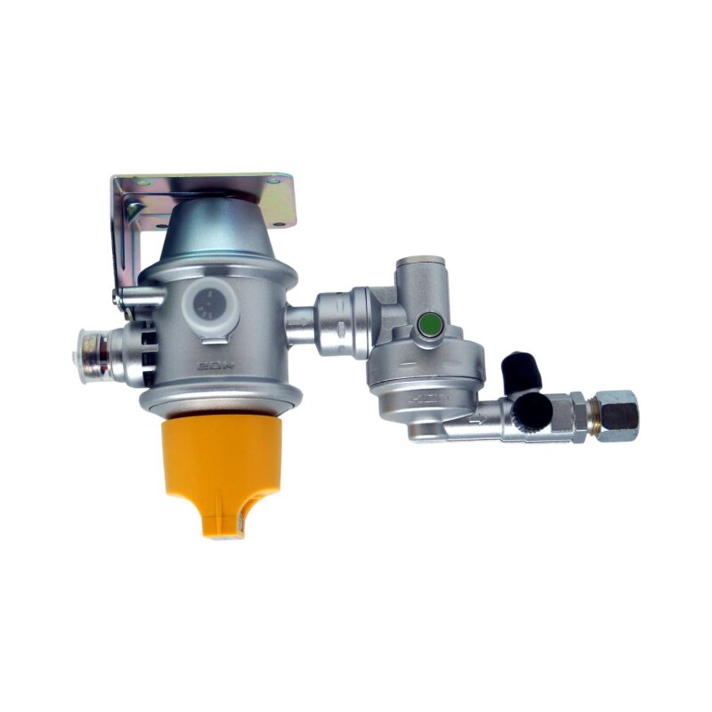 Truma Gas Pressure Regulator DuoControl CS Vertical 30 mbar Complete Set  Model 2