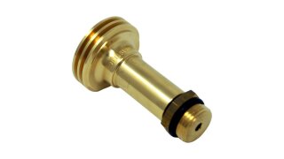 ACME LPG adapter 21,8 mm incl. filter, 77 mm - brass