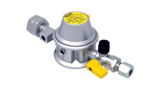 GOK Gasdruckregler Caramatic BasicOne 30 mbar EN61- 1,5 kg/h Komb.A -> Rohrverschraubung 8 mm