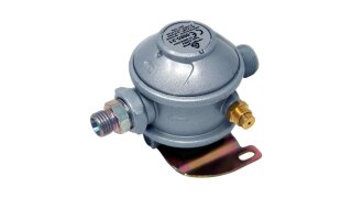 Cavagna gas regulator type 424RV 30mbar 1,5kg/h G.13 -> pipe fitting 8mm