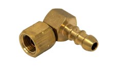 Connection angle 1/4&quot gas cooker -> 8 mm nozzle