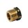 Adapter piece W21.7 x 1/14 LH (FR, CH) to 1/4’ pipe fitting