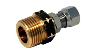 Connector W21.8L x 8 mm tube fitting