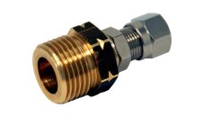 Verbindungsst�ck W21.8L (Au�engewinde) x 8mm RVS