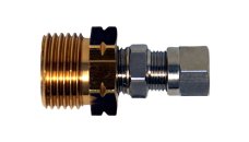 Connector W21.8L x 8 mm tube fitting