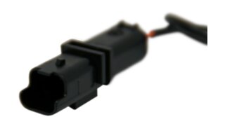 Sicma enchufe 2-PIN con cable de 20 cm, a prueba de agua