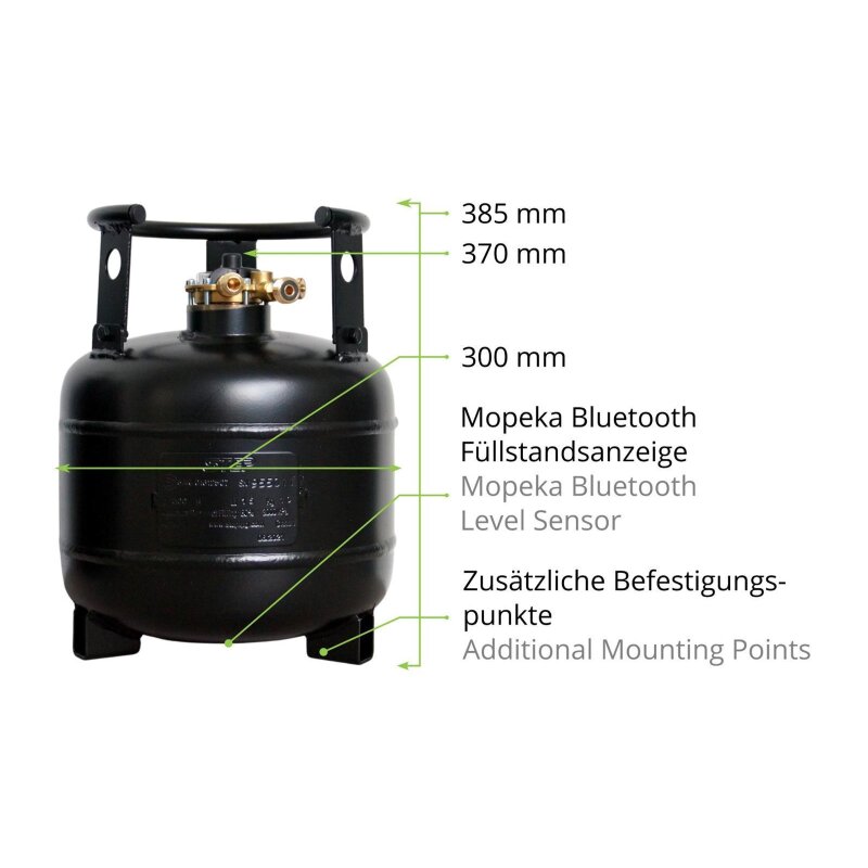 LPG Autogas Schlauch 10 x 17 mm / 2 Meter