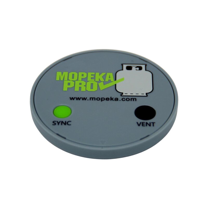 MOPEKA PRO Gasflaschen Gas Füllstandsanzeige Bluetooth mit Kleberahme